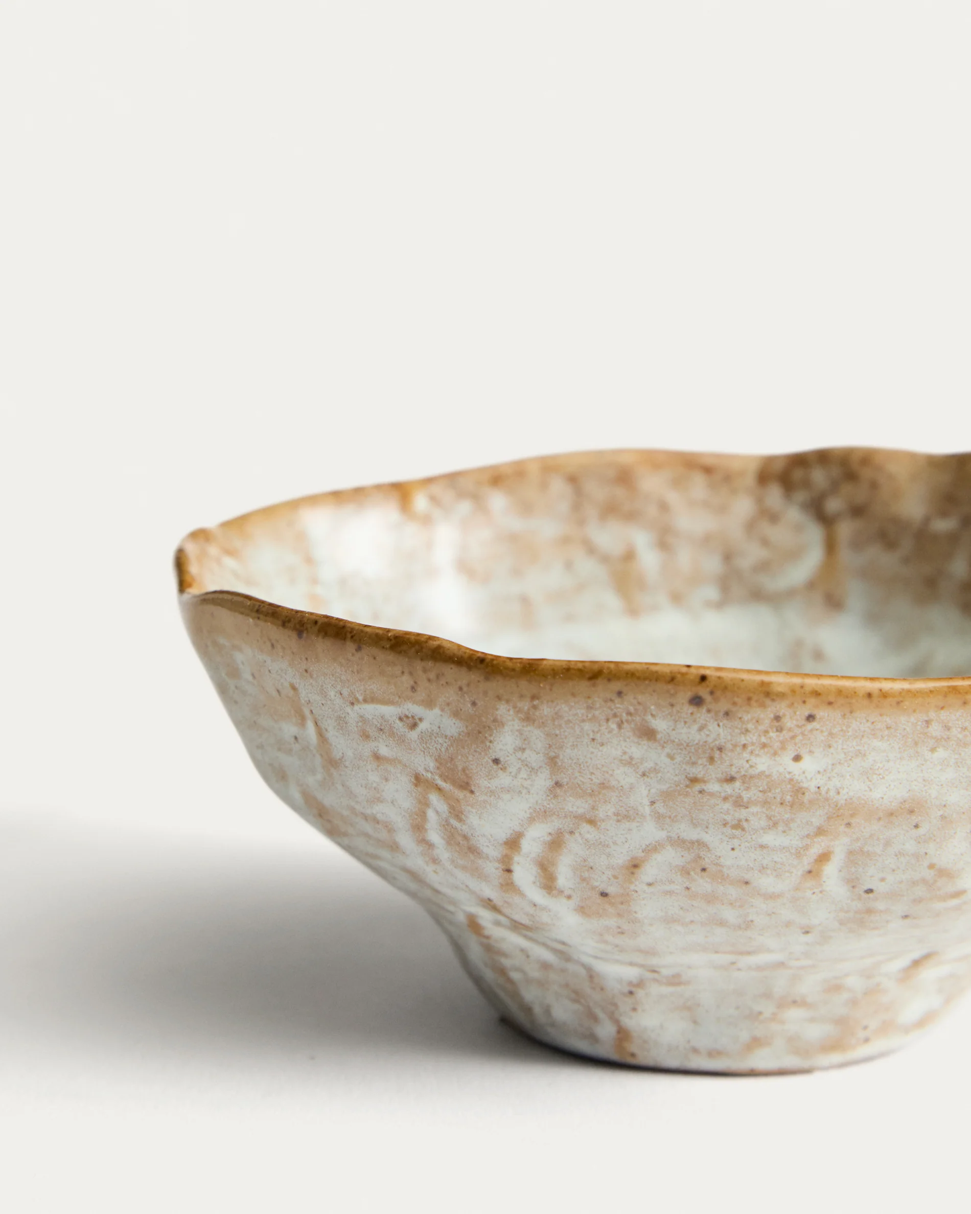 Alenia brown ceramic bowl - Image 5