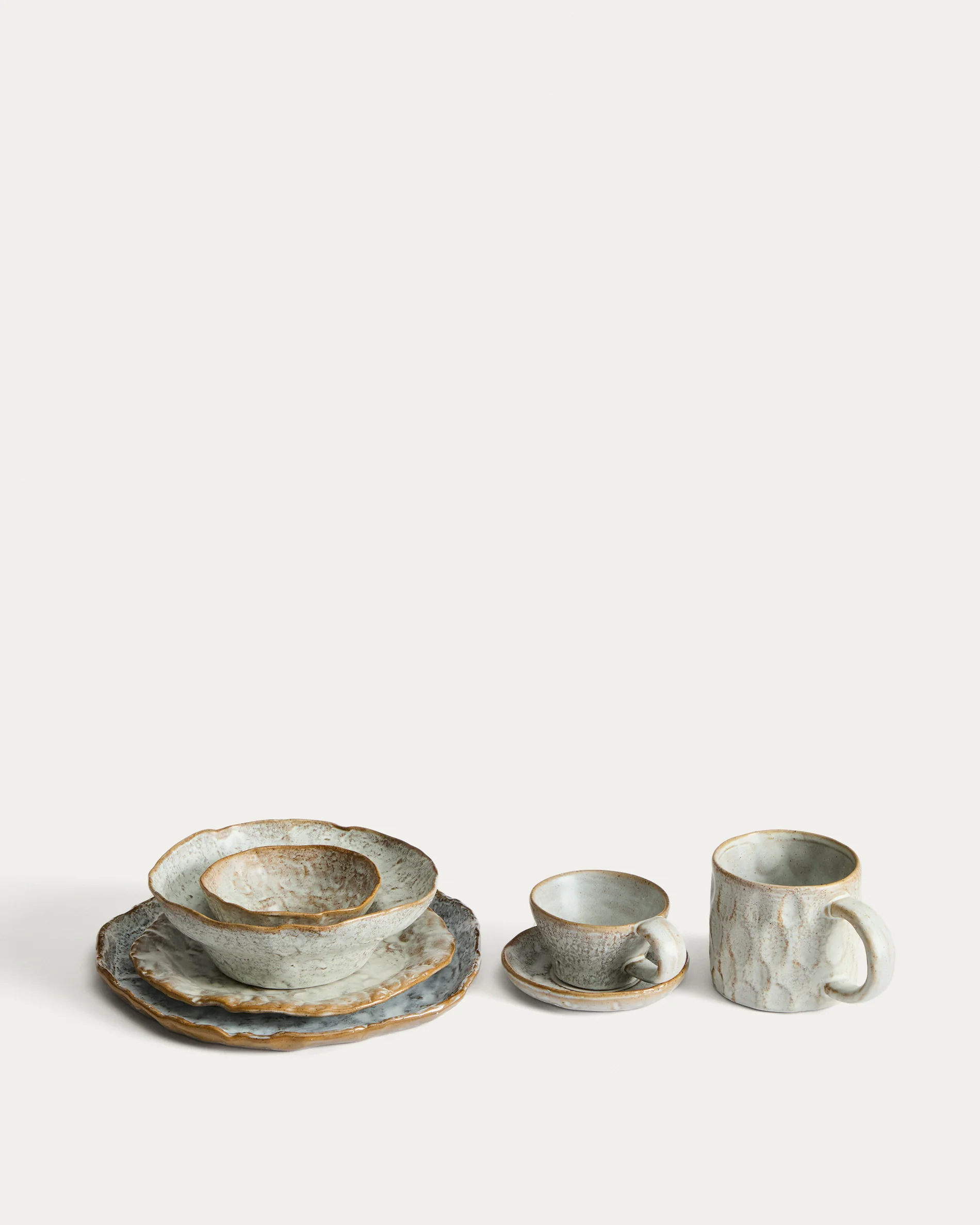 Alenia brown ceramic bowl - Image 6