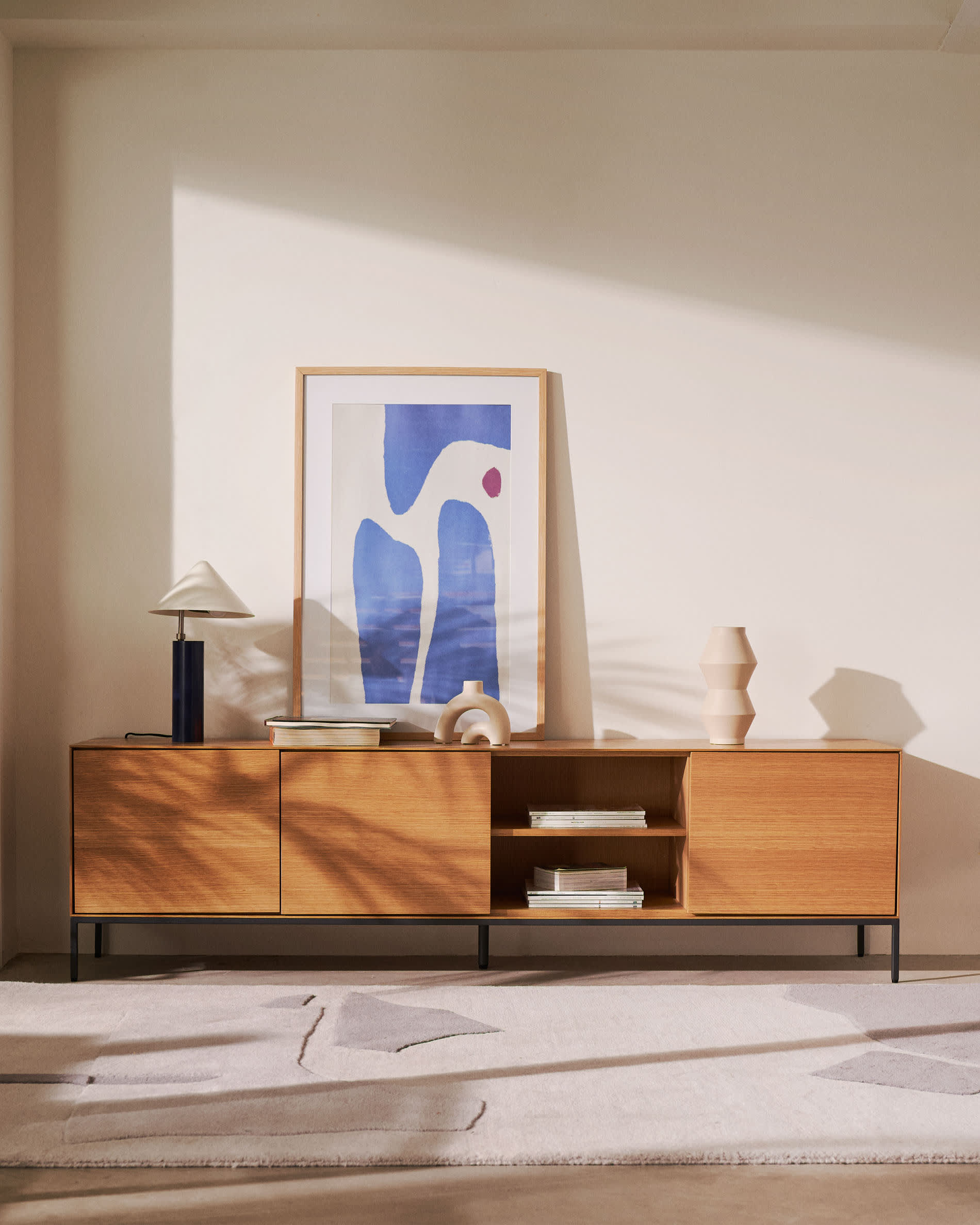 Belinda rug in multicolor wool, 160 x 230 cm - Image 4
