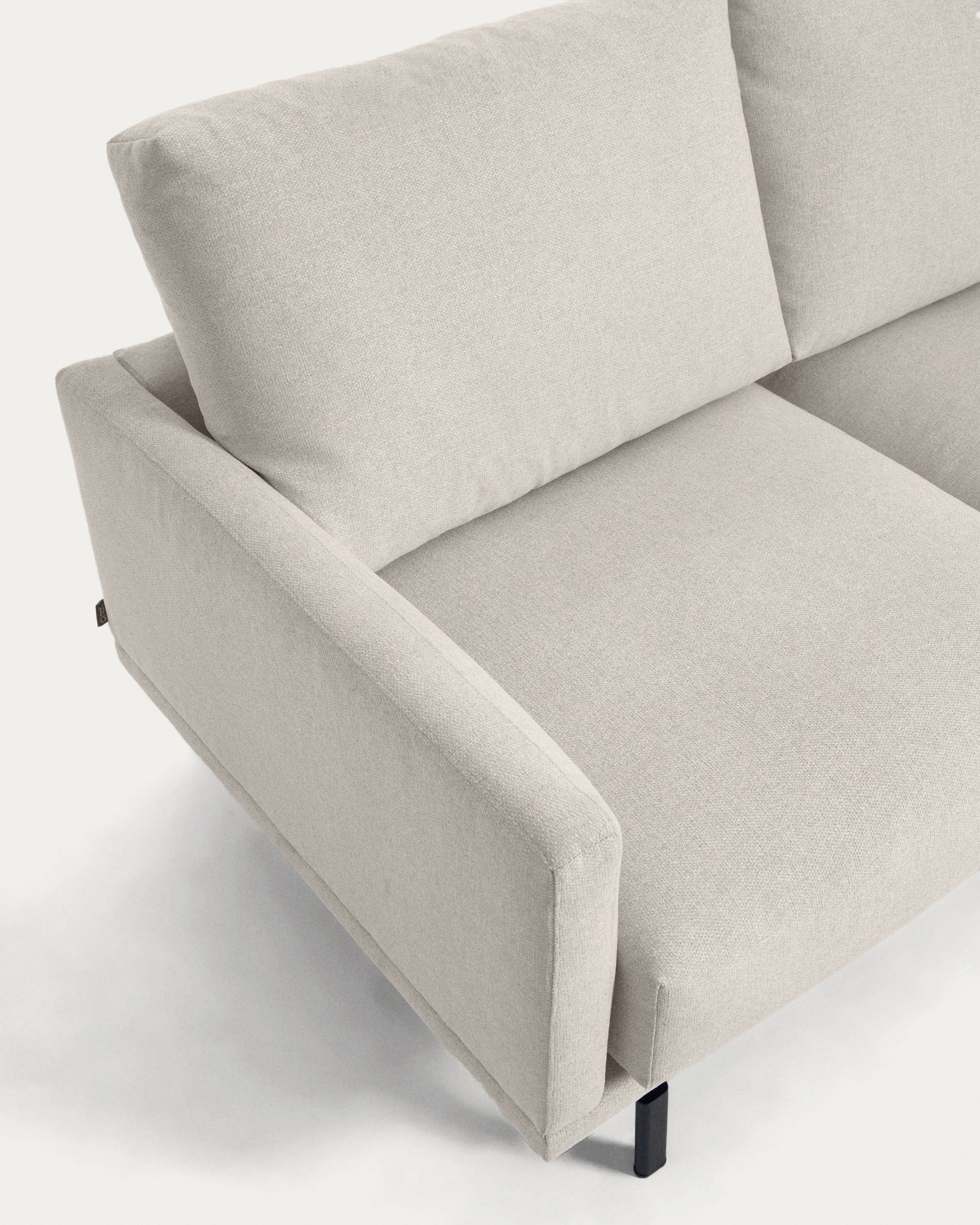 Galene 4 seater corner sofa in beige, 267 x 267 cm FSC Mix Credit - Image 5