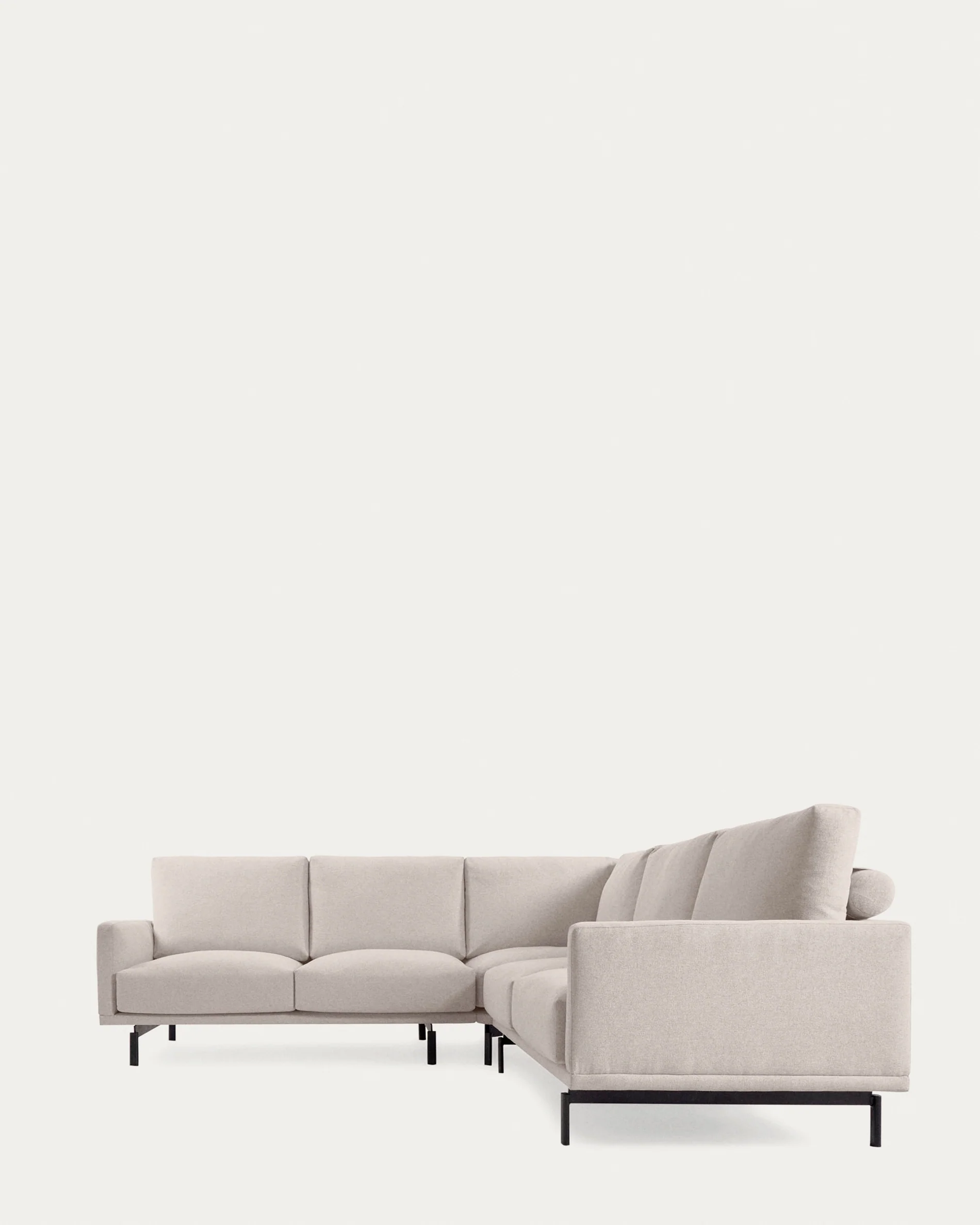 Galene 4 seater corner sofa in beige, 267 x 267 cm FSC Mix Credit - Image 6
