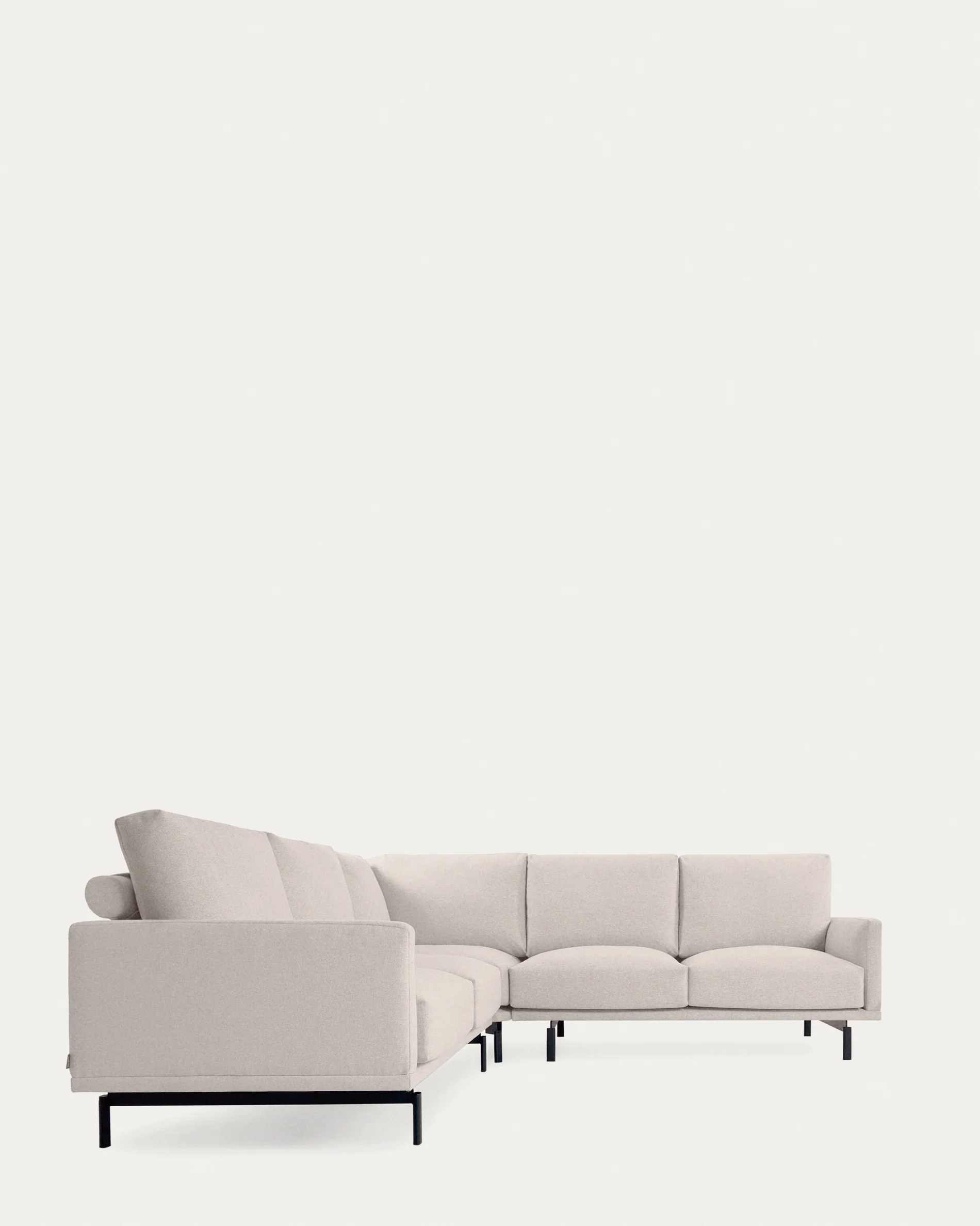 Galene 4 seater corner sofa in beige, 267 x 267 cm FSC Mix Credit - Image 8