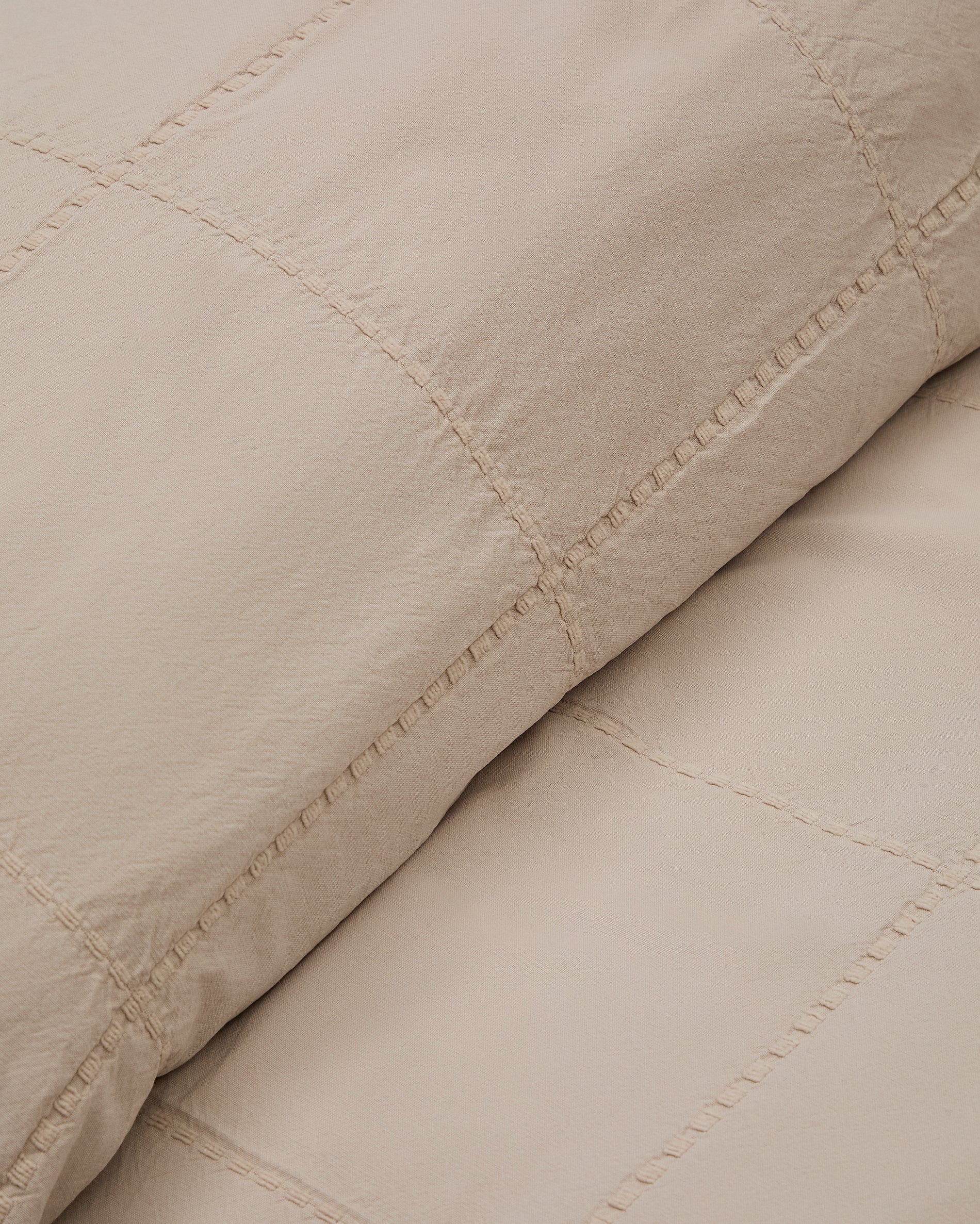 Isor chenille, 100% cotton bedspread with fantasy stripes for 150/160 cm bed - Image 3