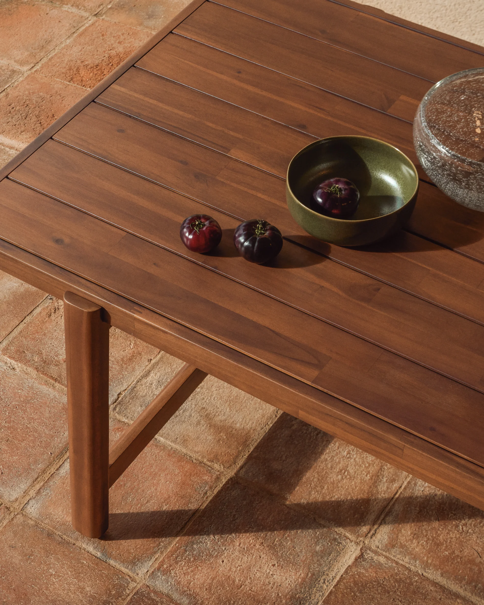 Itani outdoor table in solid acacia wood 200 x 100cm FSC 100% - Image 7