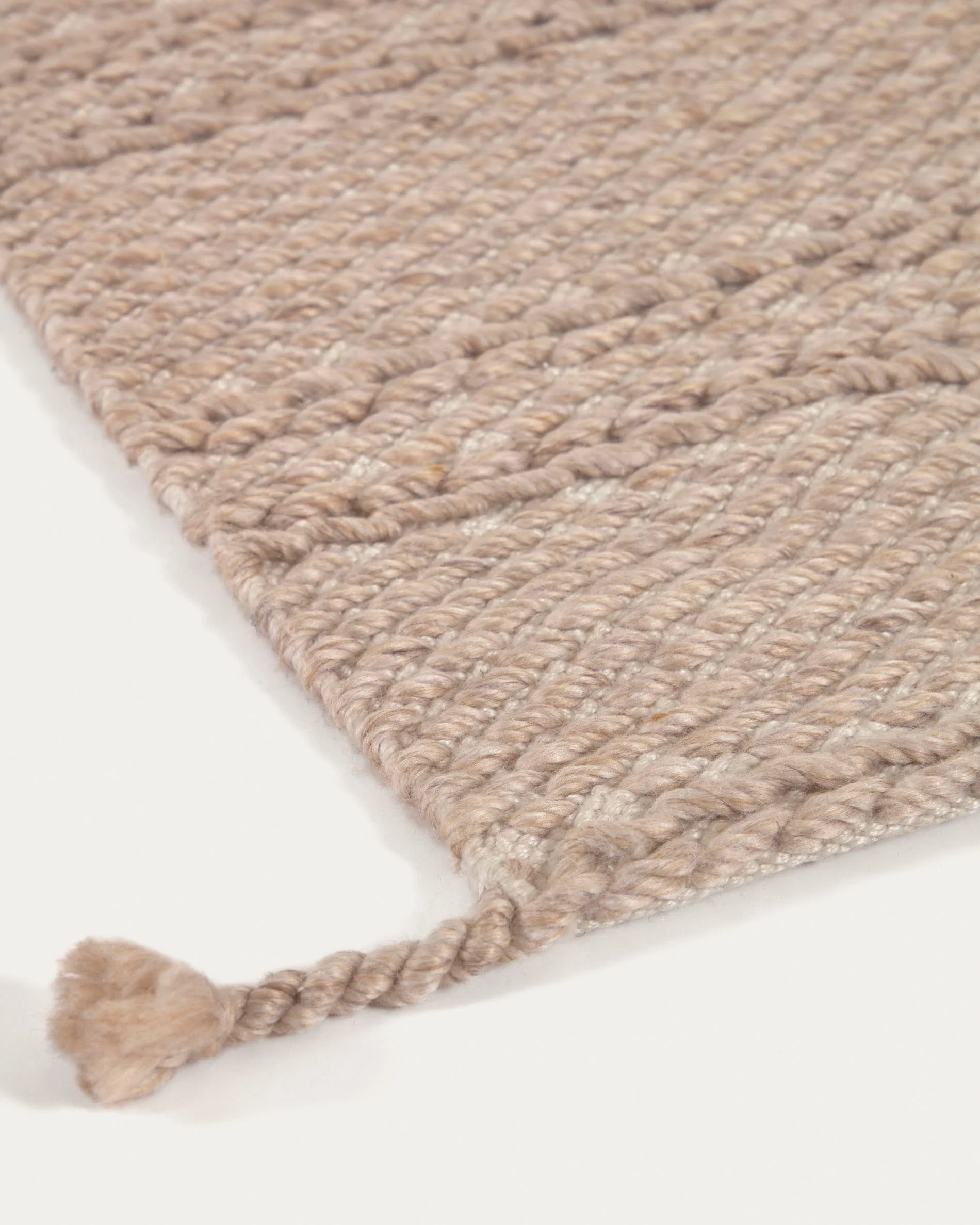 Kaie rug 100% PET in beige 160 x 230 cm - Image 3