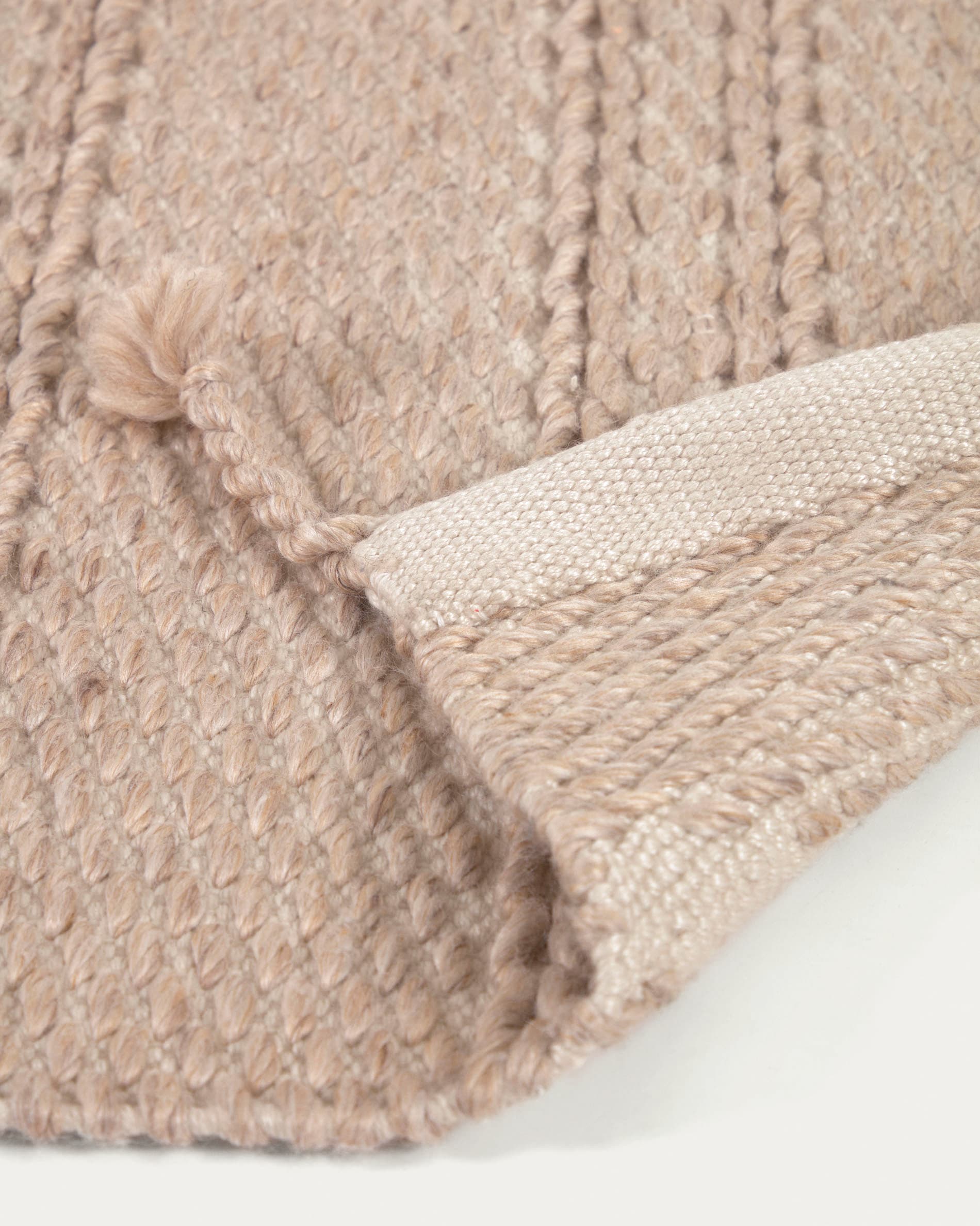 Kaie rug 100% PET in beige 160 x 230 cm - Image 4
