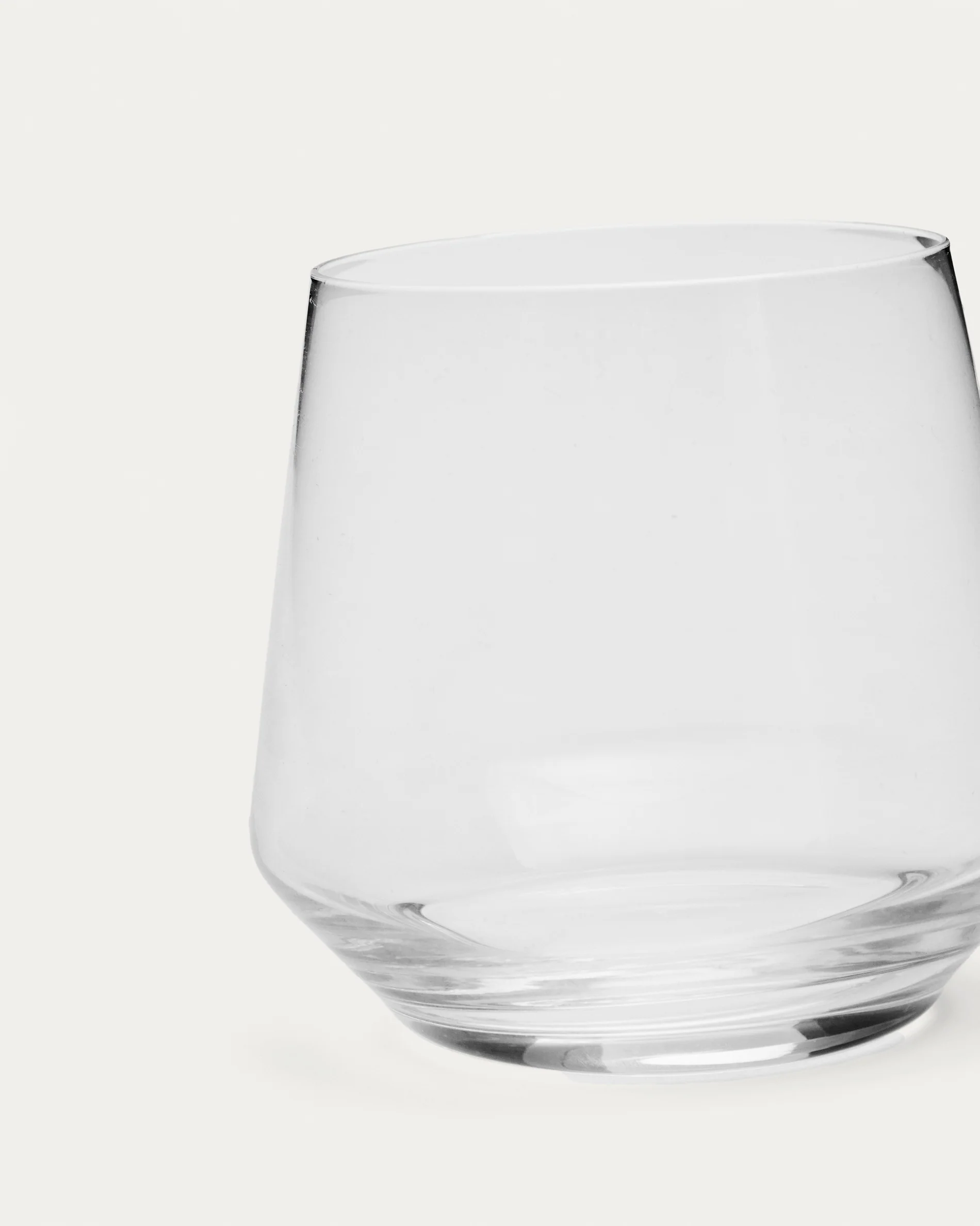Kiro transparent glass cup, 40 cl - Image 3