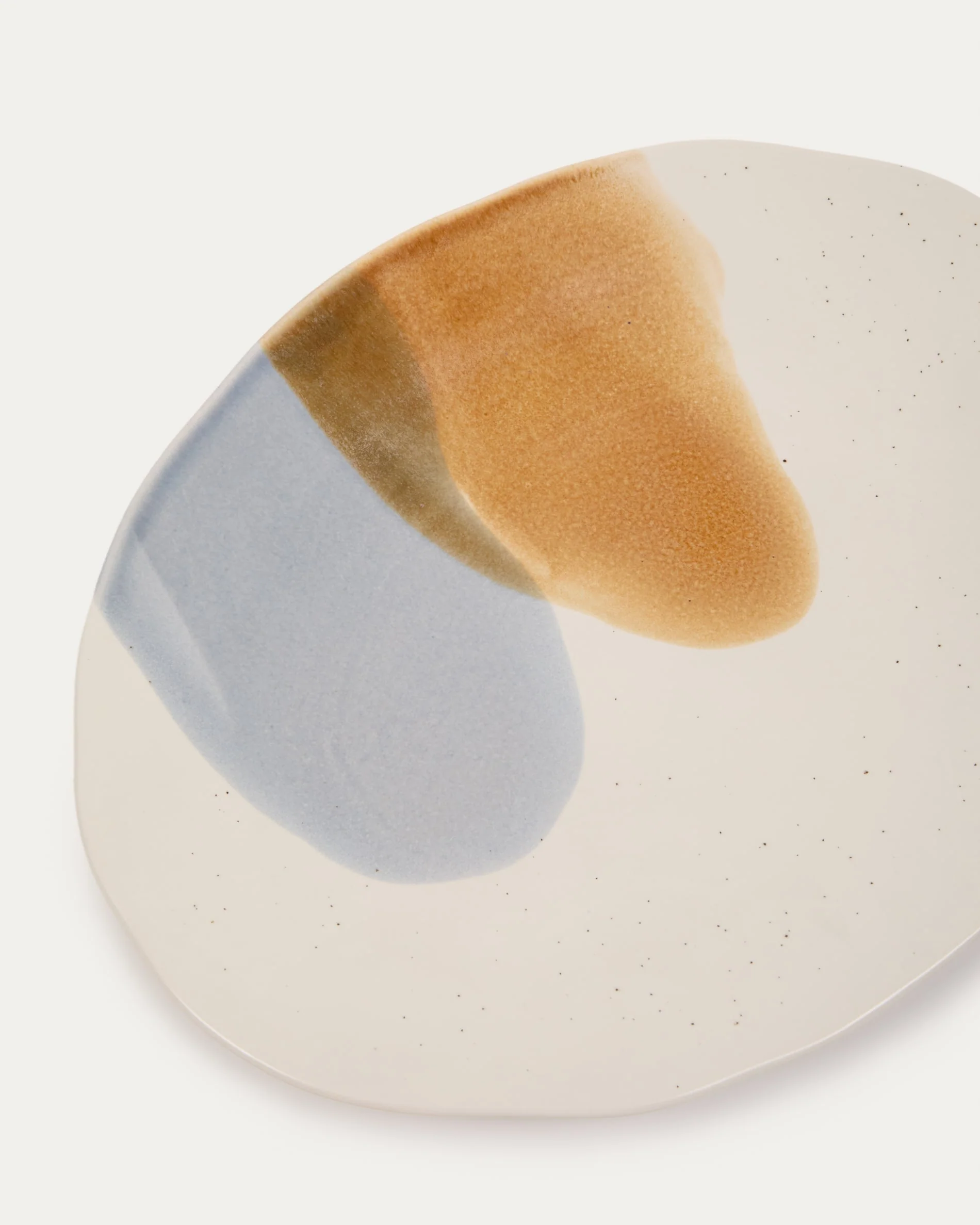 Large multicoloured ceramic Miglo dish - Image 2