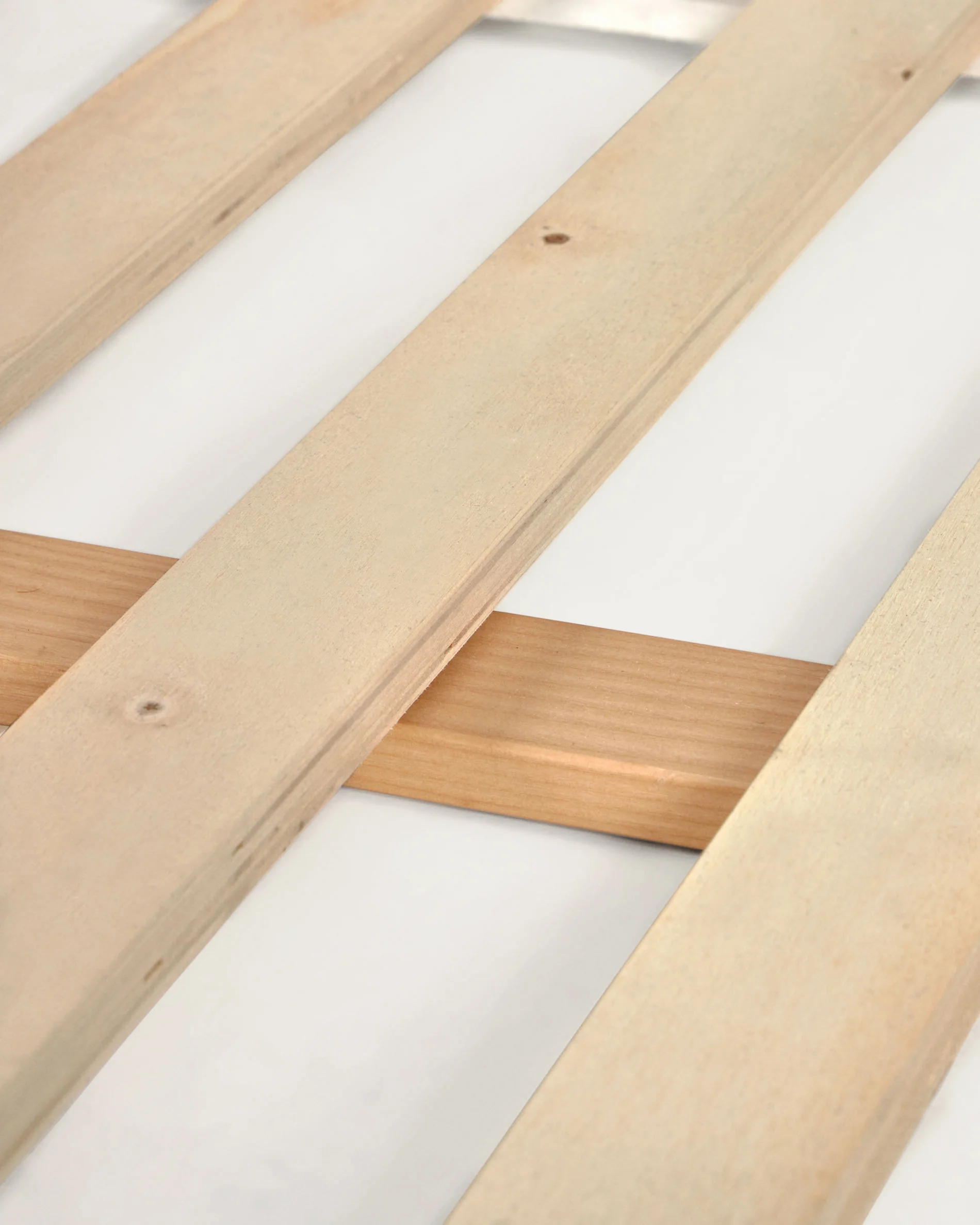 Maralis teepee bed made of solid beech wood with a natural finish, for 90 x 190 cm mattresses - Image 5