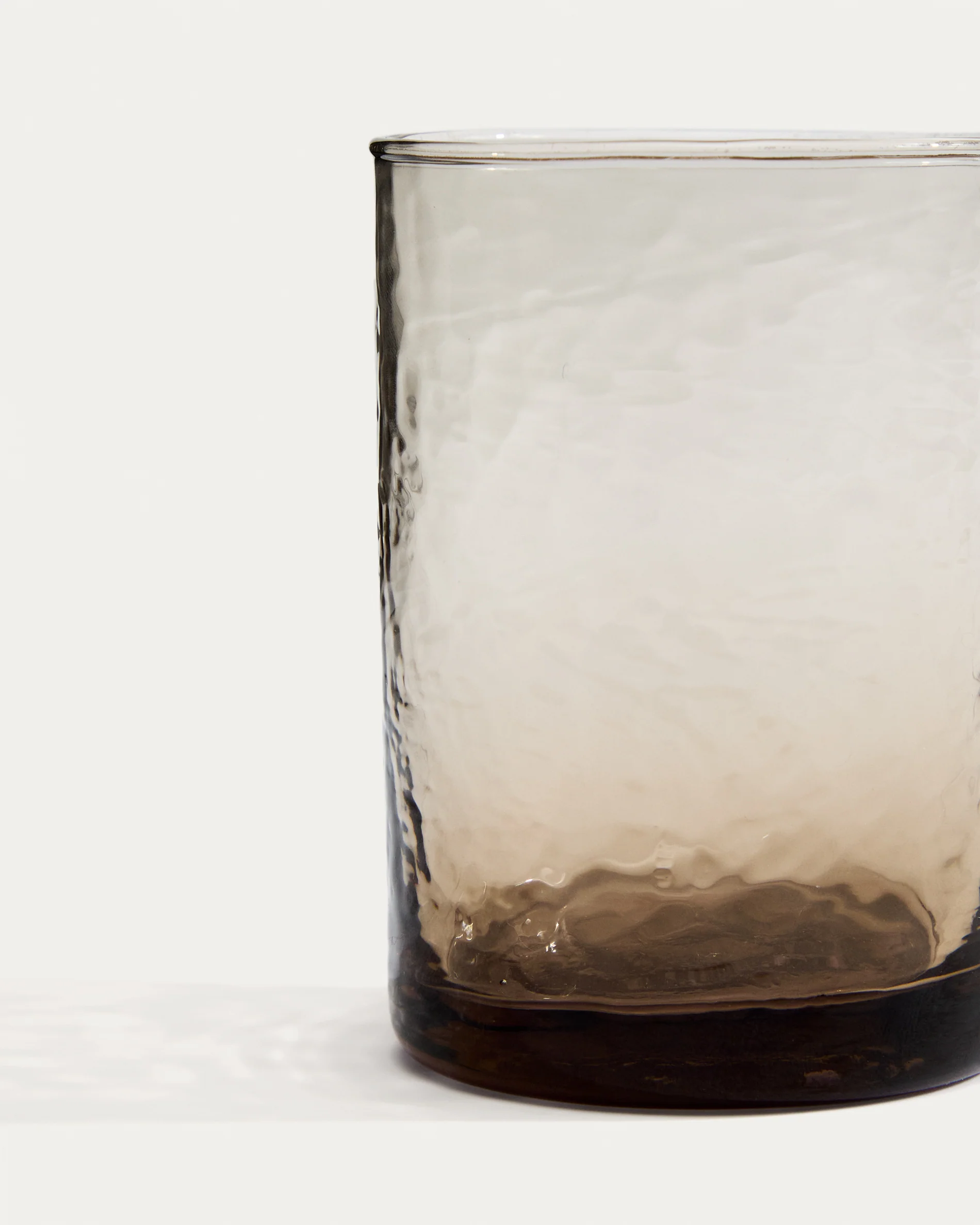 Obila cup made of brown recycled glass - Image 5