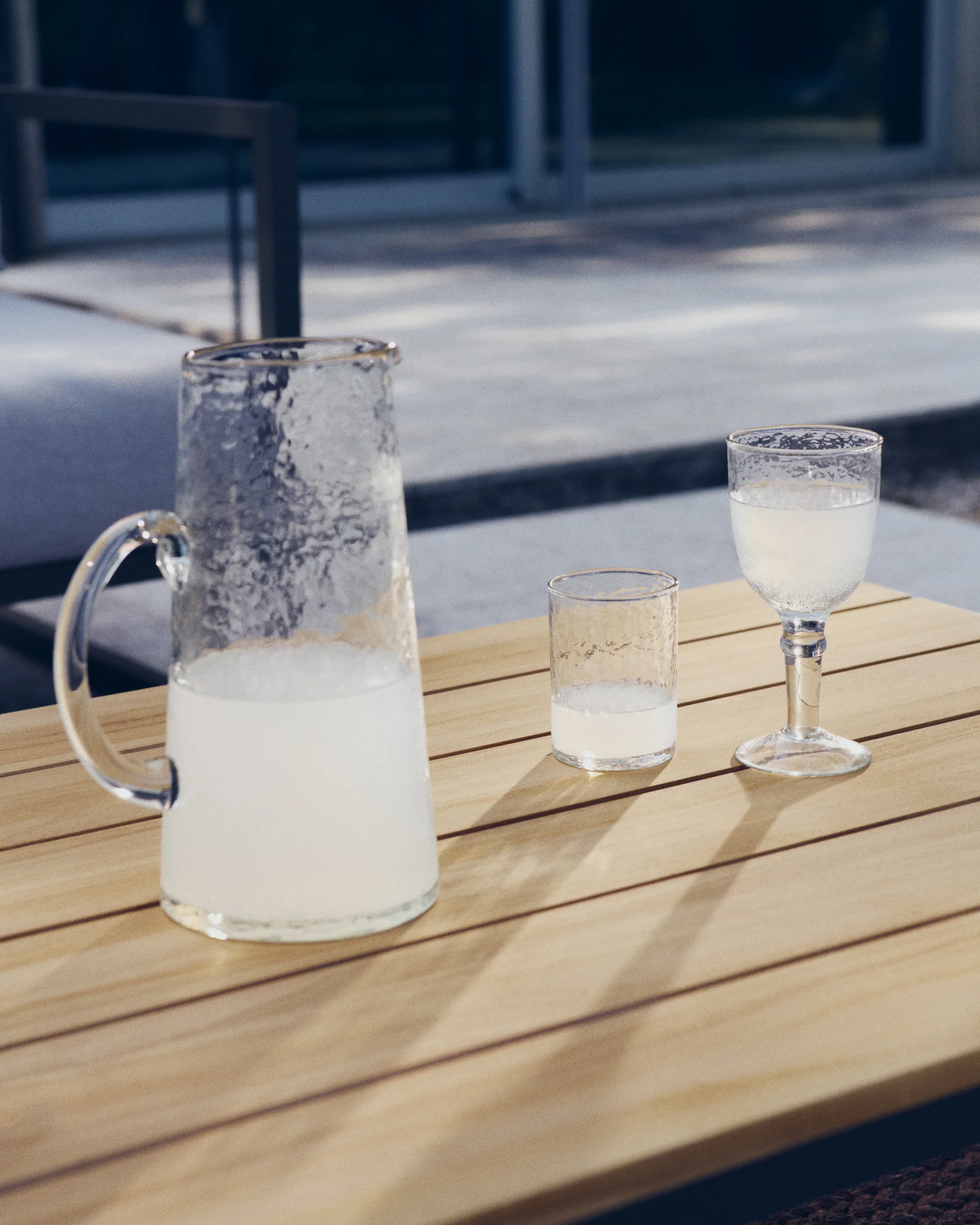 Obila cup made of transparent recycled glass - Image 4