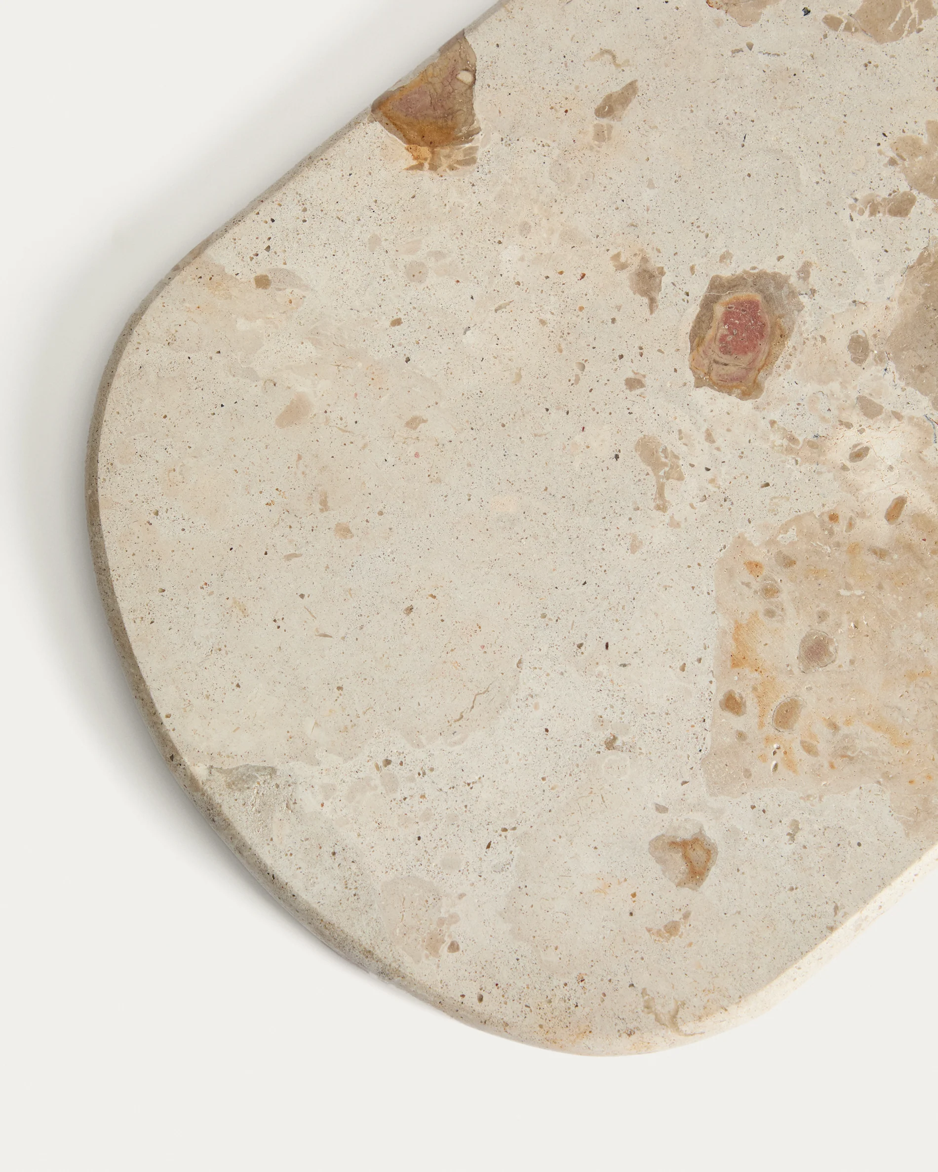 Orlina tray in beige marble 35 x 23 cm - Image 3