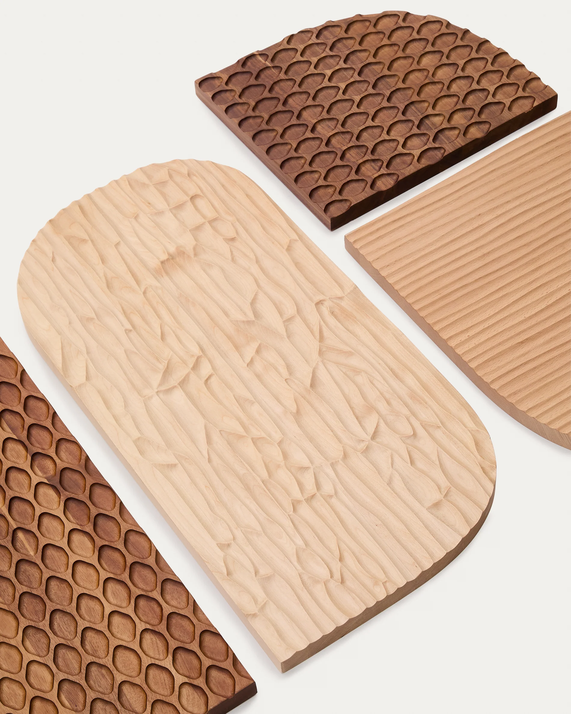 Trivax 4-piece wall panel made of acacia wood FSC 100% - Image 4