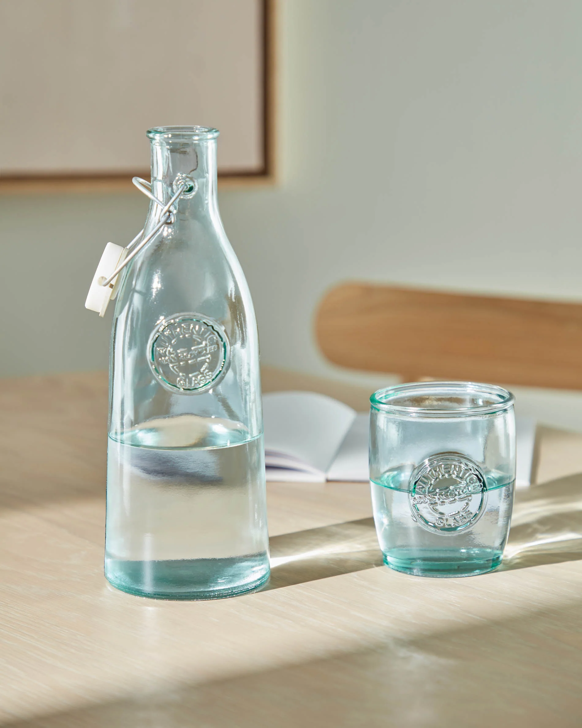 Tsiande clear glass bottle - Image 2