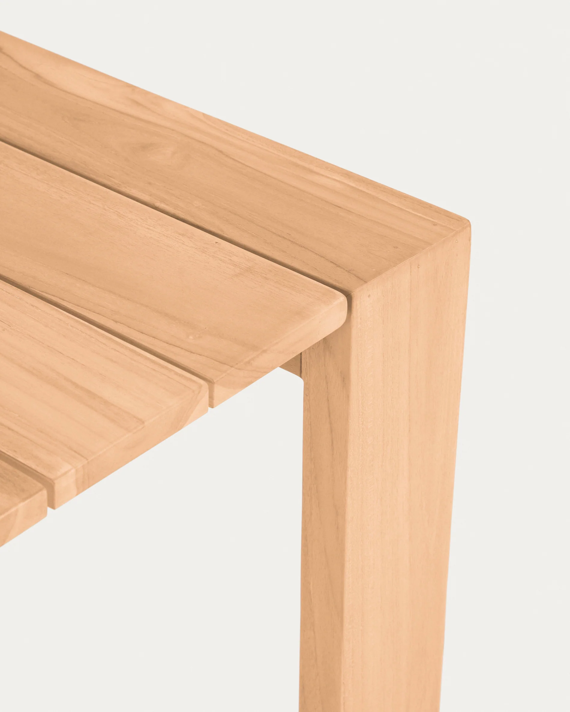Victoire solid teak outdoor table 200 x 100 cm - Image 3