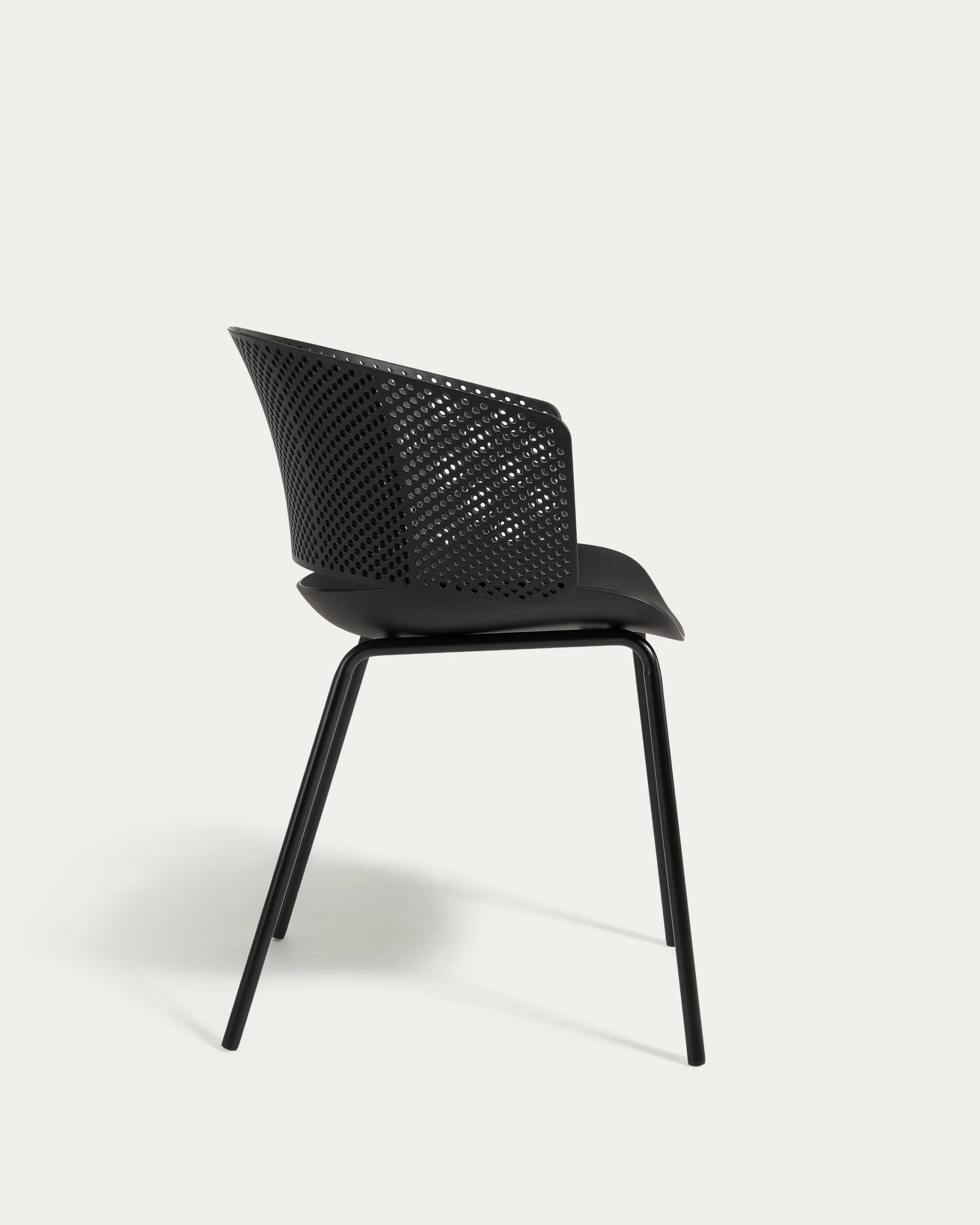 Yeray black garden chair - Image 6