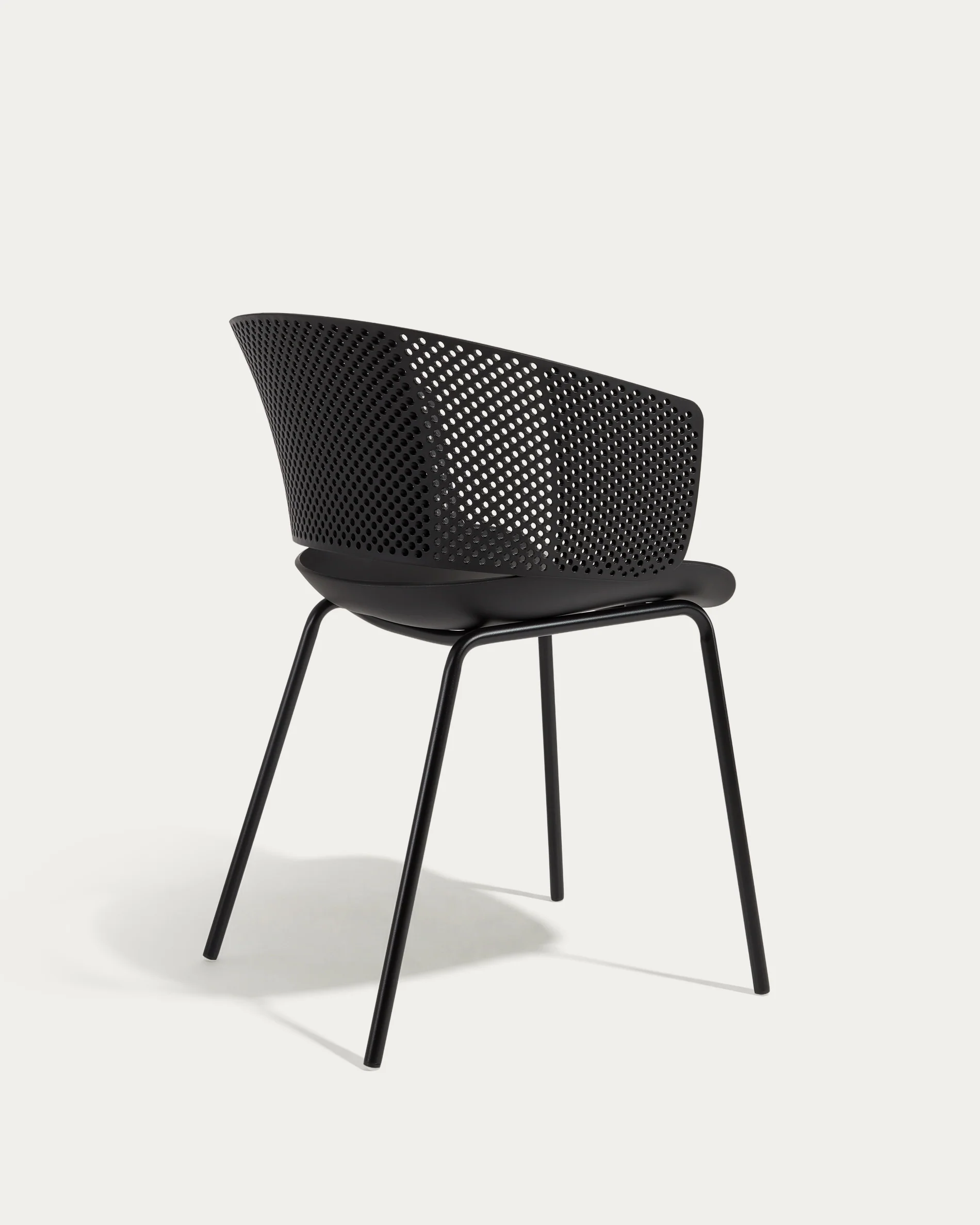 Yeray black garden chair - Image 8